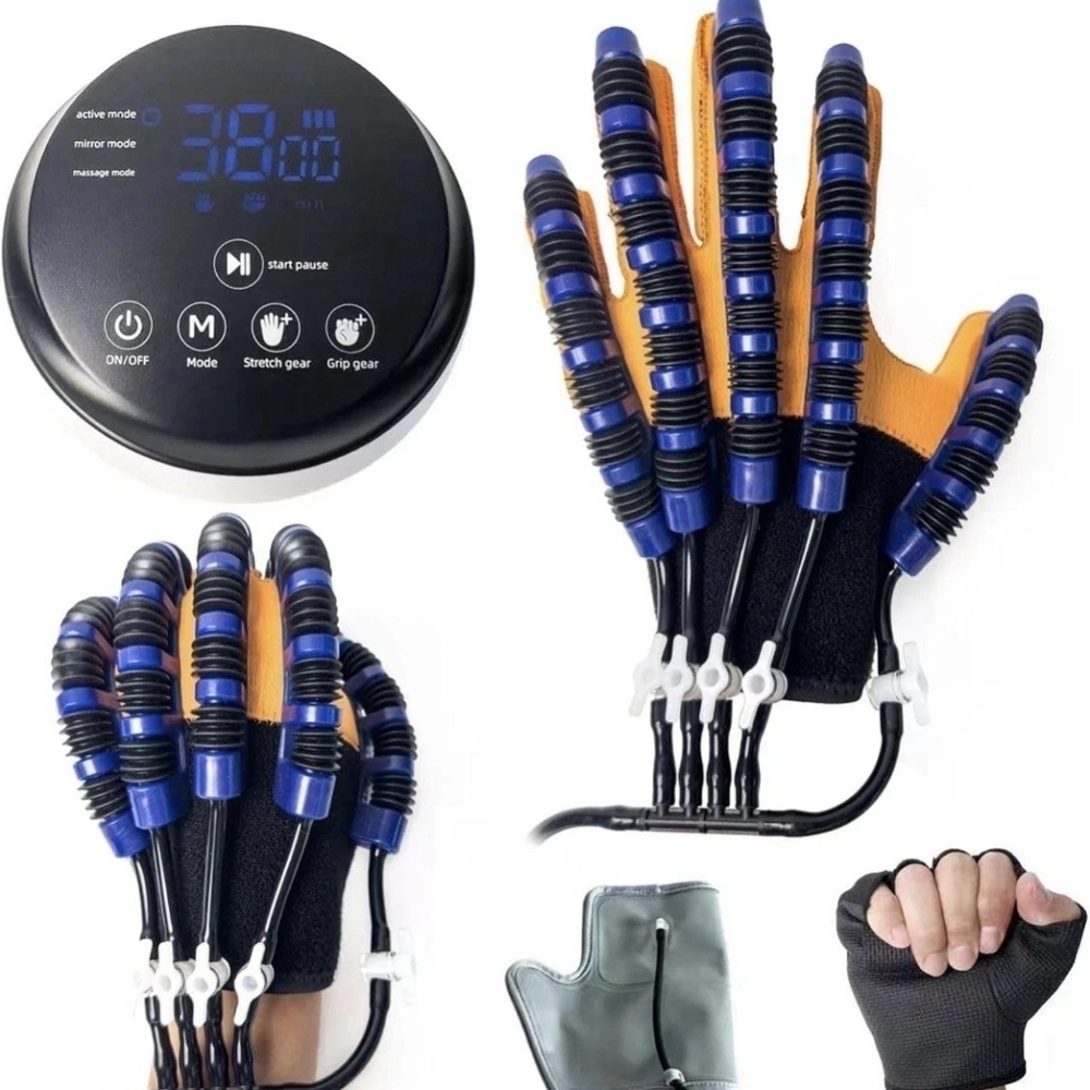 Sayorg Left Hand Function Stroke Rehab Robot Training Device Glove, Left Large‎